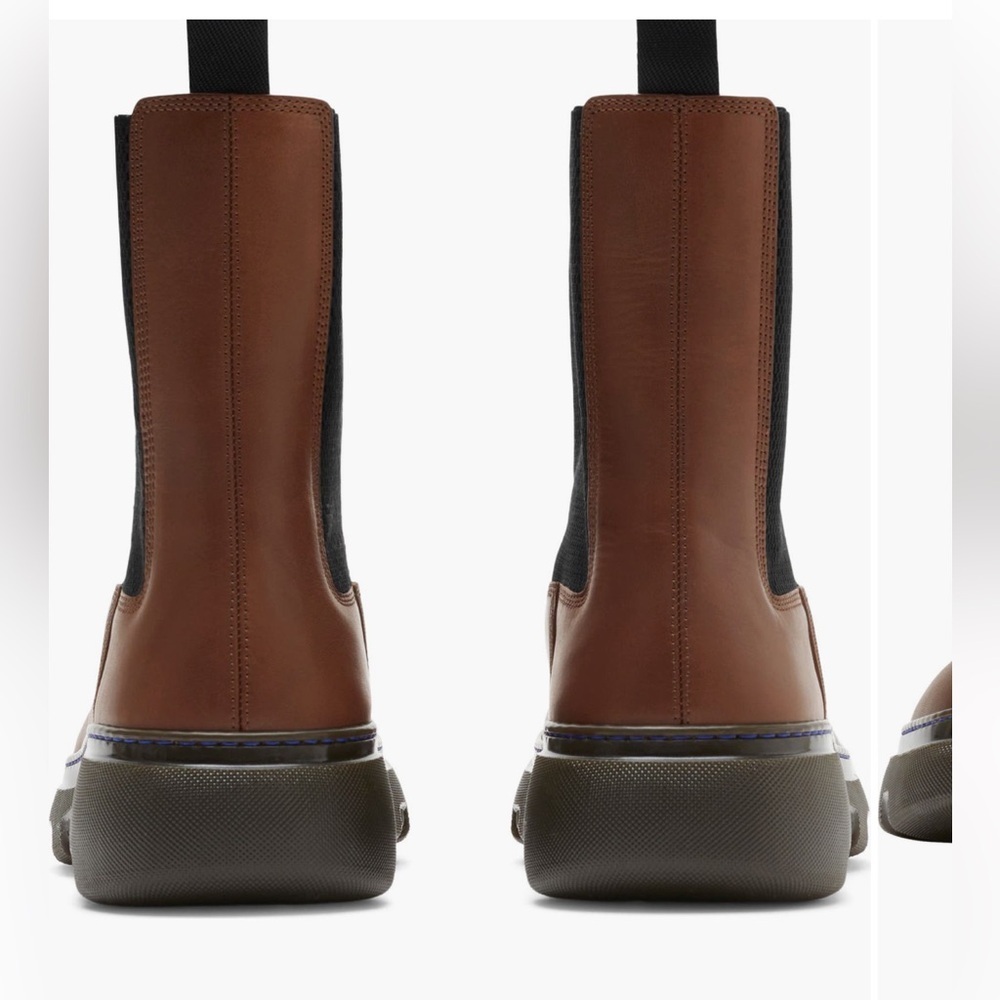 BURBERRY
Chelsea Boot in Walnut-hued leather
Mens EU 44 - Picture 6 of 12